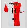 Feyenoord Goncalo Borges #11 Hemmatröja 2025-26 Korta ärmar
